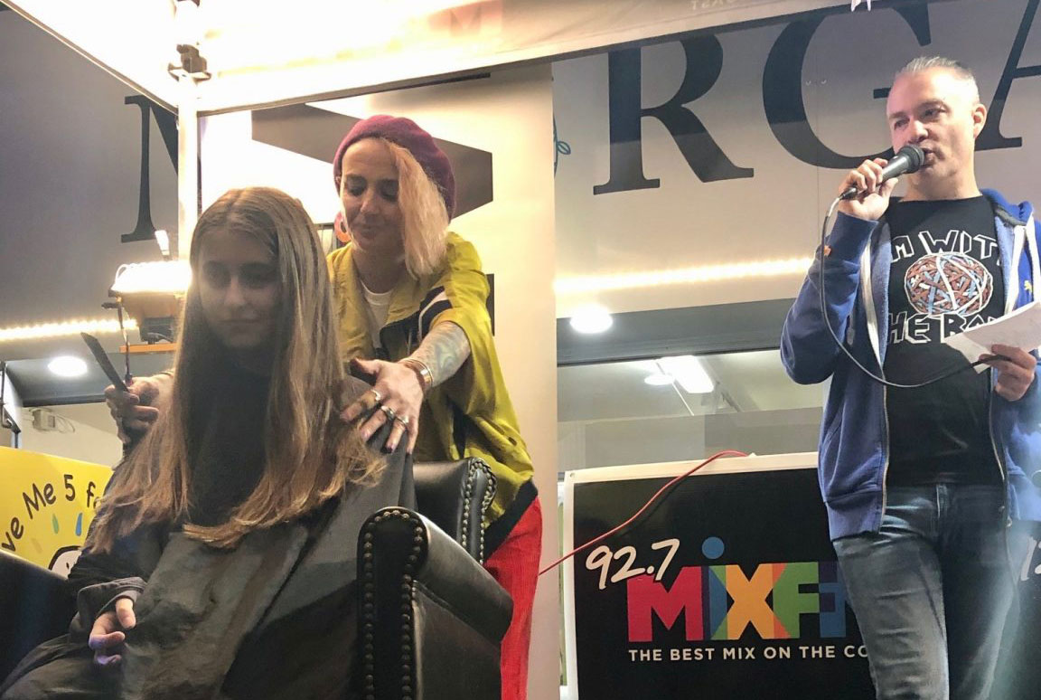 Assisting a local hairdresser who was wanting to break the World Record for the number of haircuts she could do in 24 hours whilst raising money for MixFM’s Give Me 5 for Kids. Aitken Legal sponsored the haircuts for any homeless people on the Sunshine Coast who wanted their hair cut.